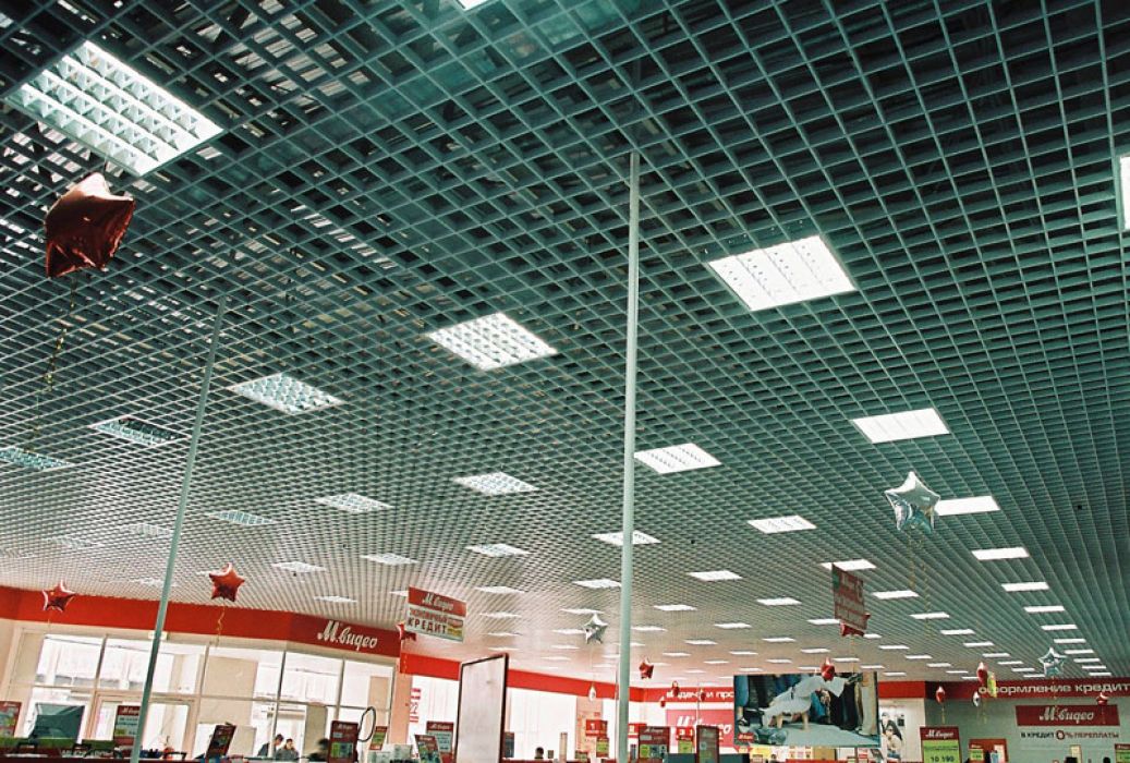 Растровые подвесные потолки